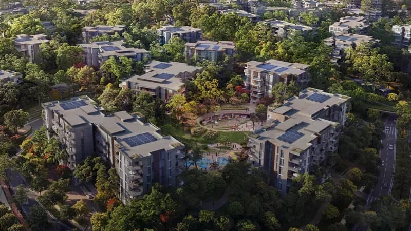 Serra at Ghaf Woods – render