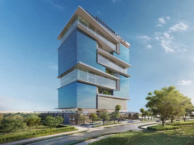 Capital One at Motor City – render