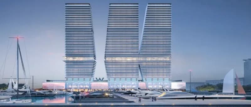 W The Residences – render