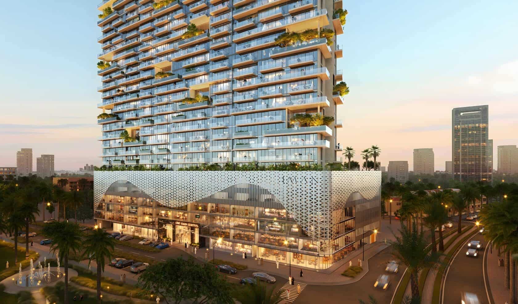 One Sky Park by Iman – render