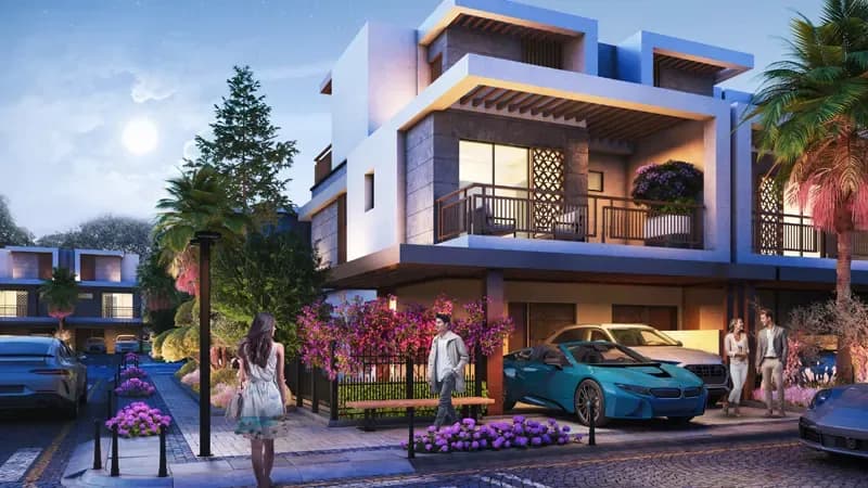 Violet Phase 3 at Damac Hills 2 – render