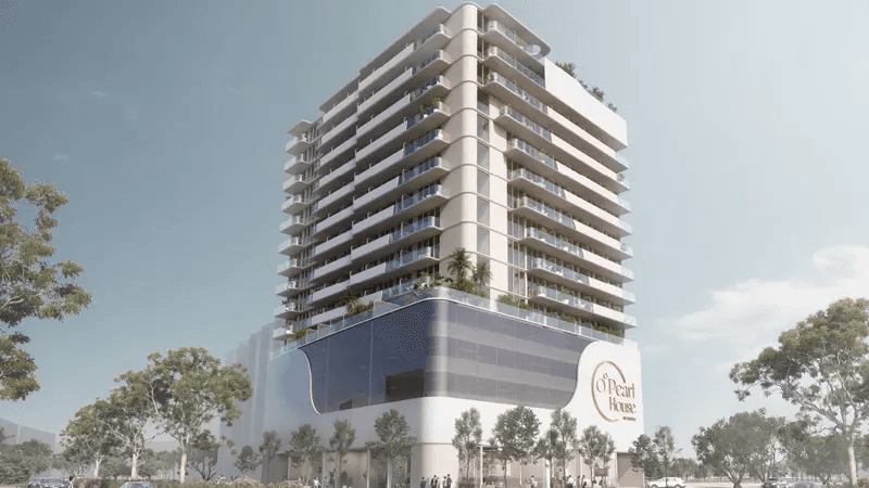 Pearl House – render