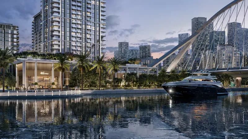 Palace Residences Creek Blue – render