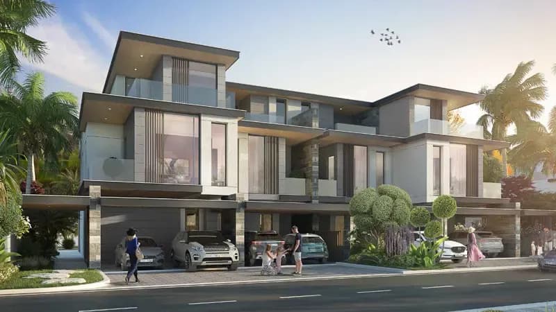 Morocco at Damac Lagoons – render