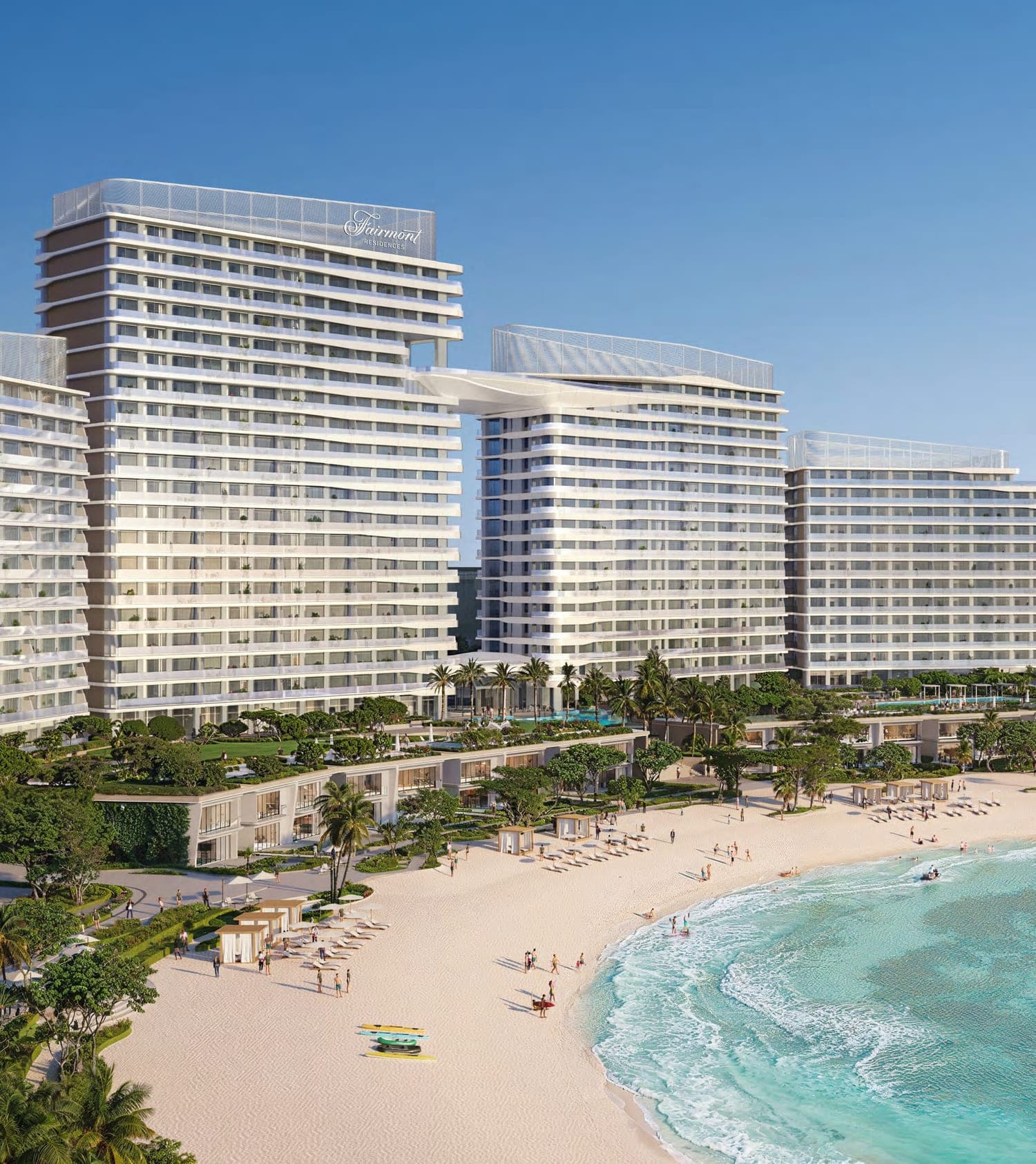 Fairmont Residences Al Marjan Island – render