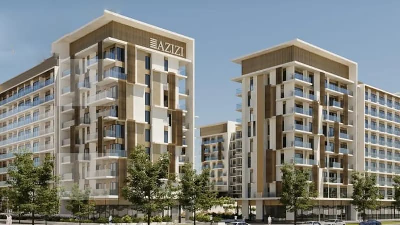 Azizi Beach Oasis 2 – render
