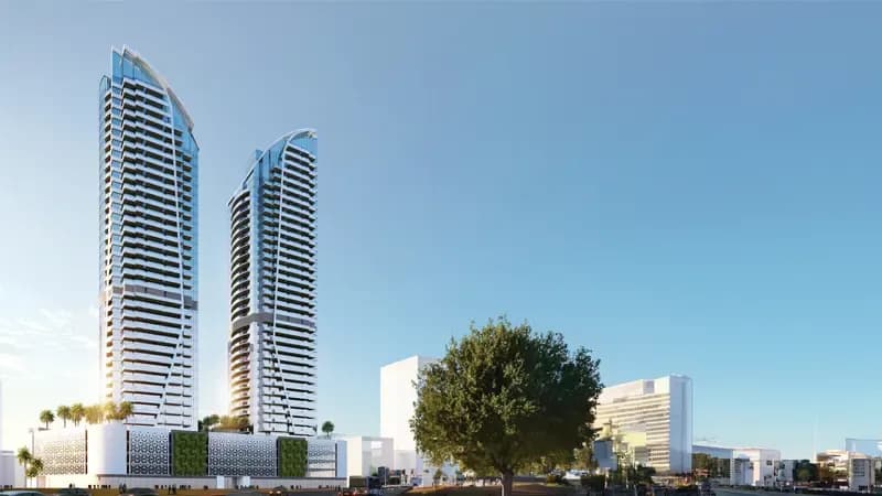 Red Square Tower – render