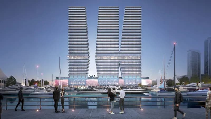 W Residences at Dubai Harbour – render
