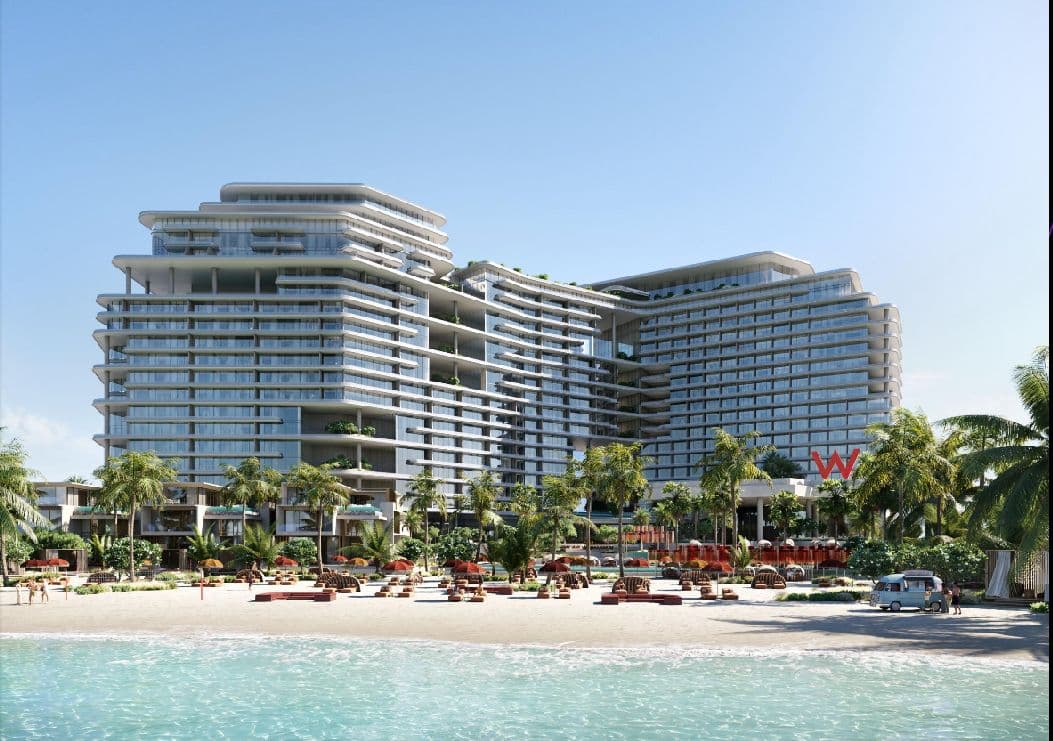 W Residences Al Marjan Island RAK – render