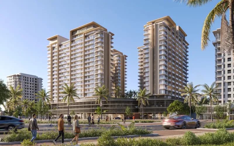 Jaddaf Beach Oasis – render
