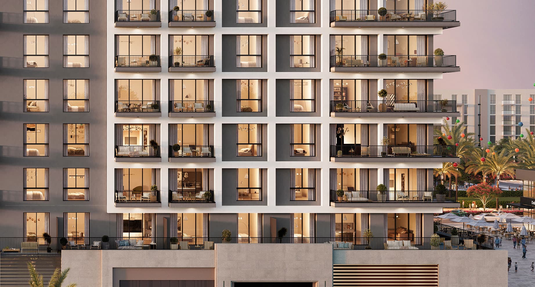 Grove on the Park – render