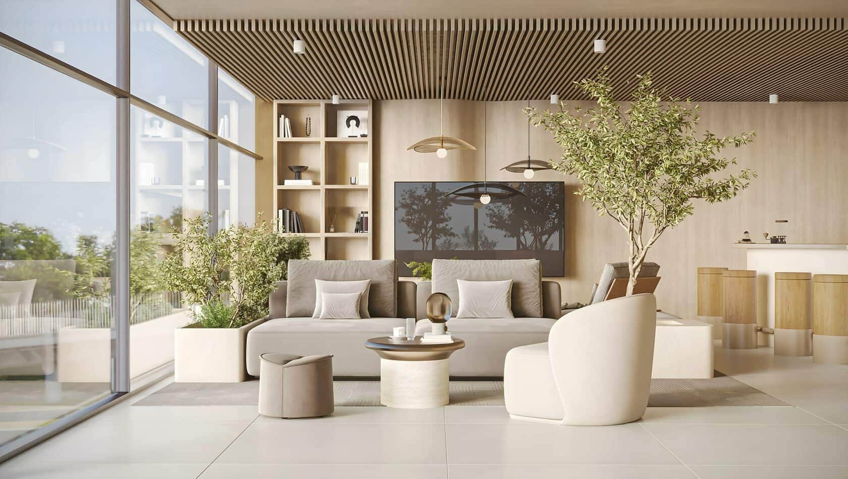 One Sky Park by Iman – render