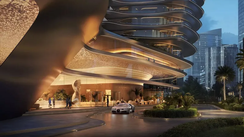 Bugatti Residences – render