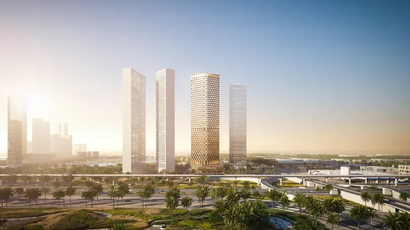 ONE B Tower – render