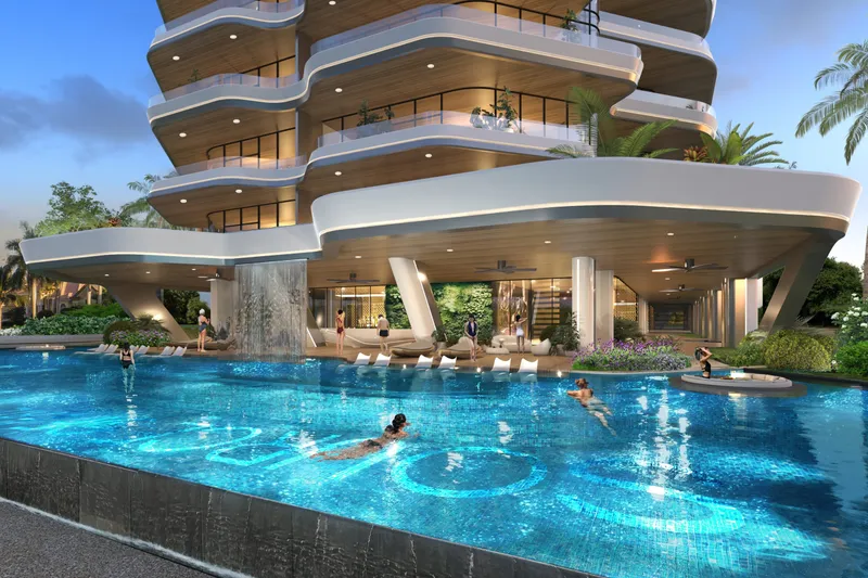 Sunshine Bay at Al Marjan – render