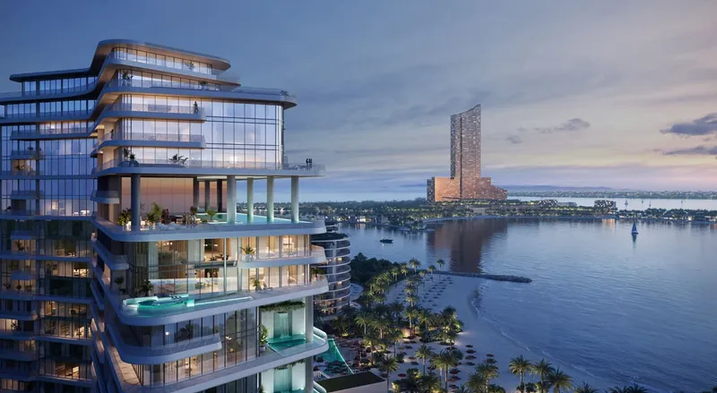 W Residences Al Marjan Island RAK – render