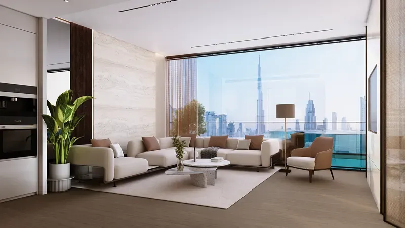 One by Binghatti – render