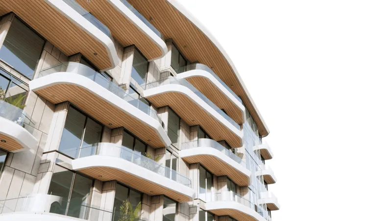Blue Marina Residence – render