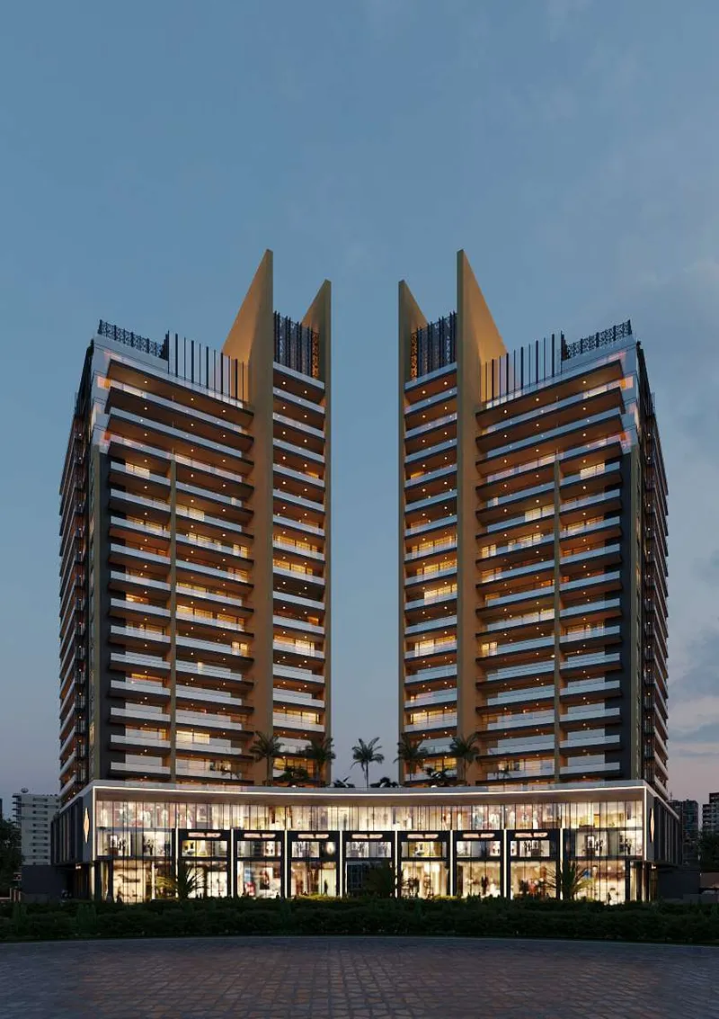 Butterfly Towers – render