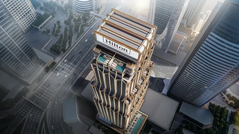 Hilton Residences Dubai JLT – render