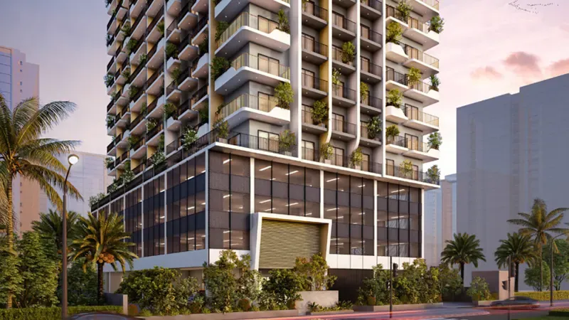 Weybridge Gardens – render