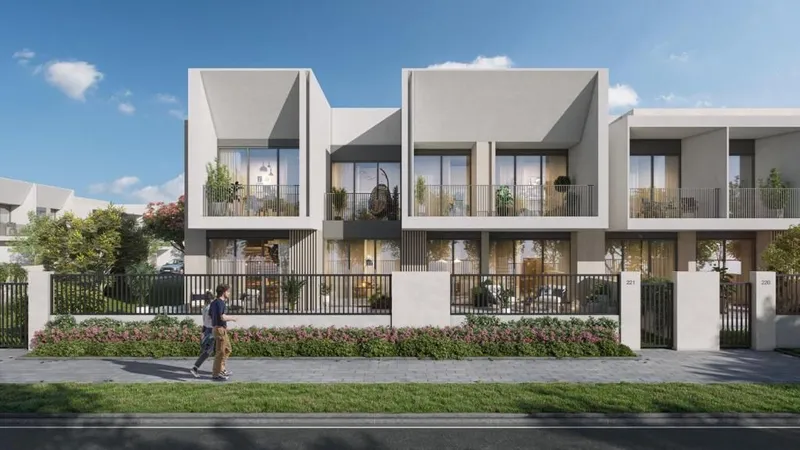 Maha Townhouses – render