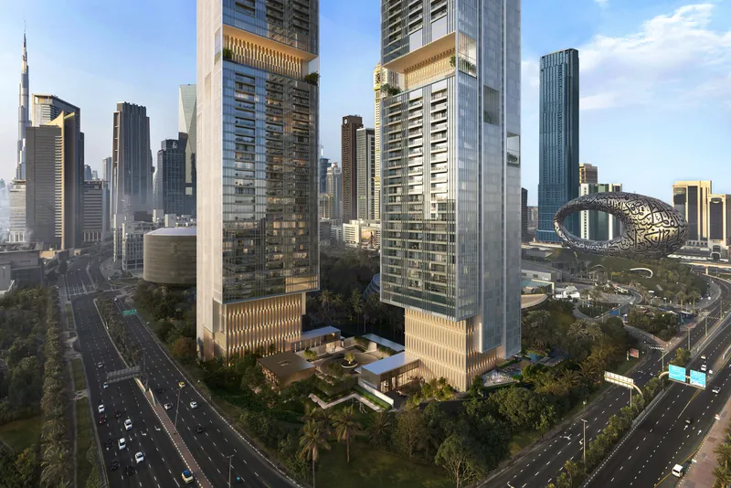 Jumeirah Residences Emirates Towers – render