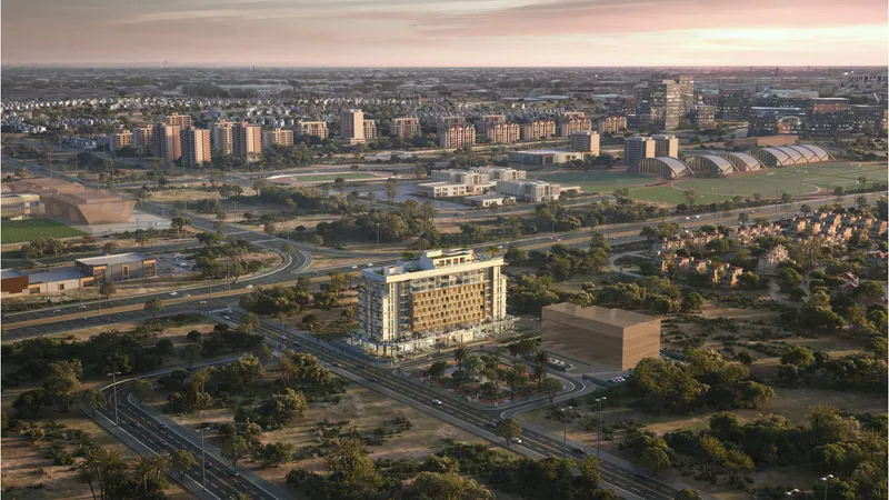 Ghaff Land Residence – render