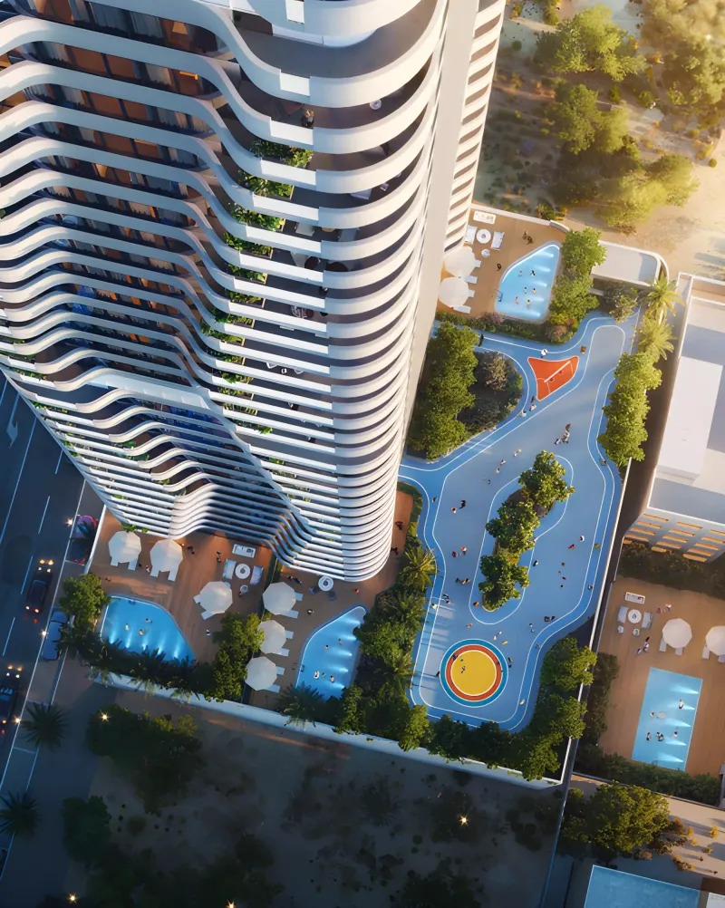 Azha Millennium Residences – render
