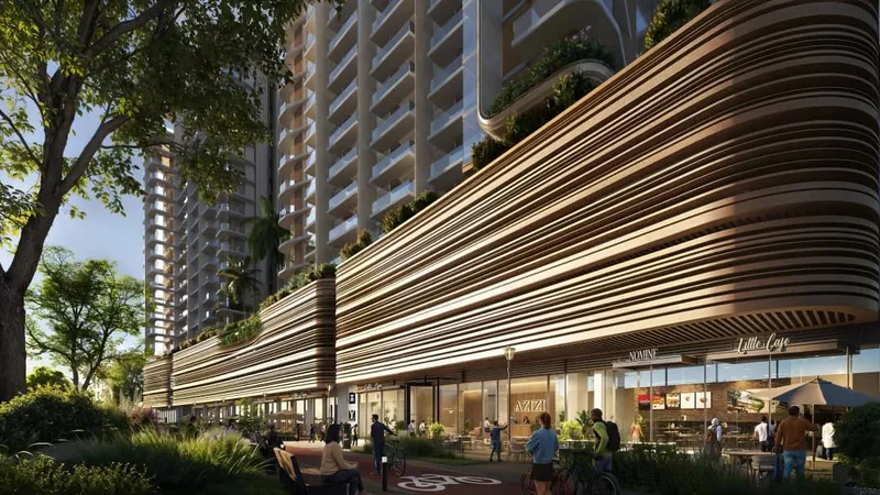 Jaddaf Beach Oasis – render