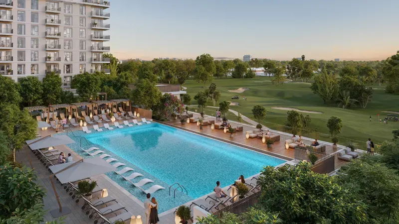 Golf Point at Emaar South Dubai – render