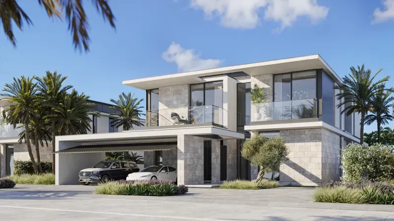 Bay Villas Dubai Islands – render