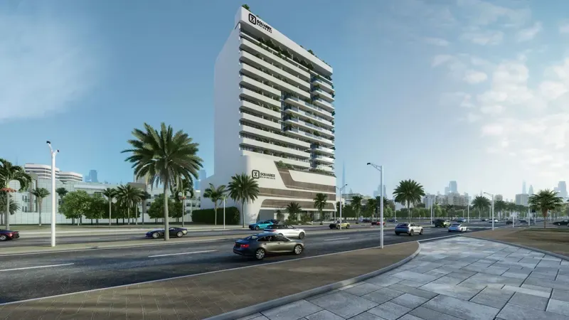 Square X Residence – render