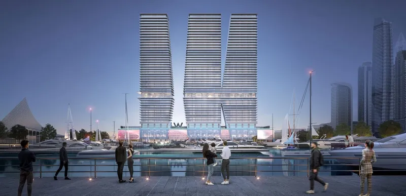 W The Residences – render