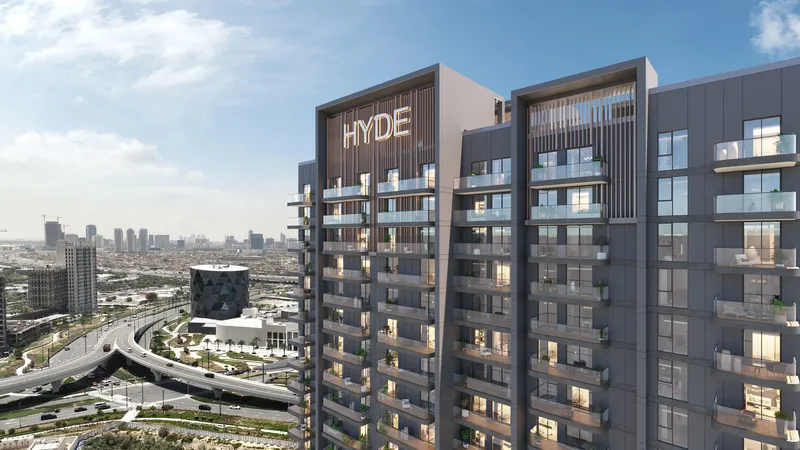 Hyde Residences at Dubai Hills Estate – render