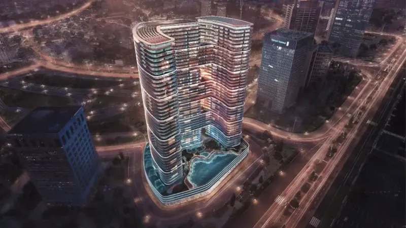Binghatti Hills – render