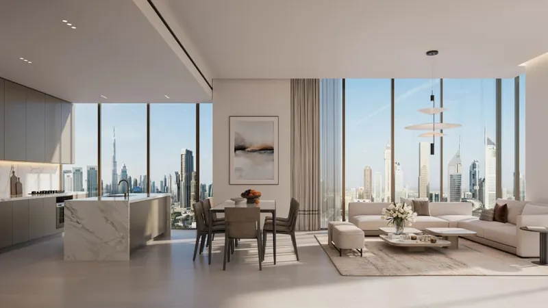 The Residences DIFC Zabeel District – render