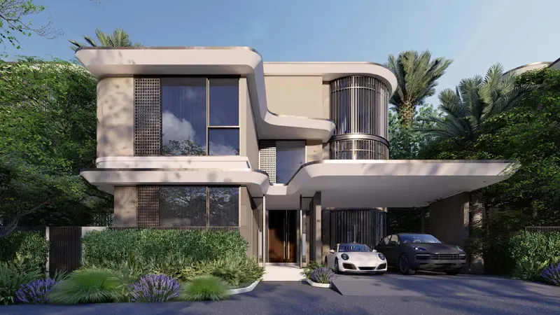 Arista Wadi Villas – render