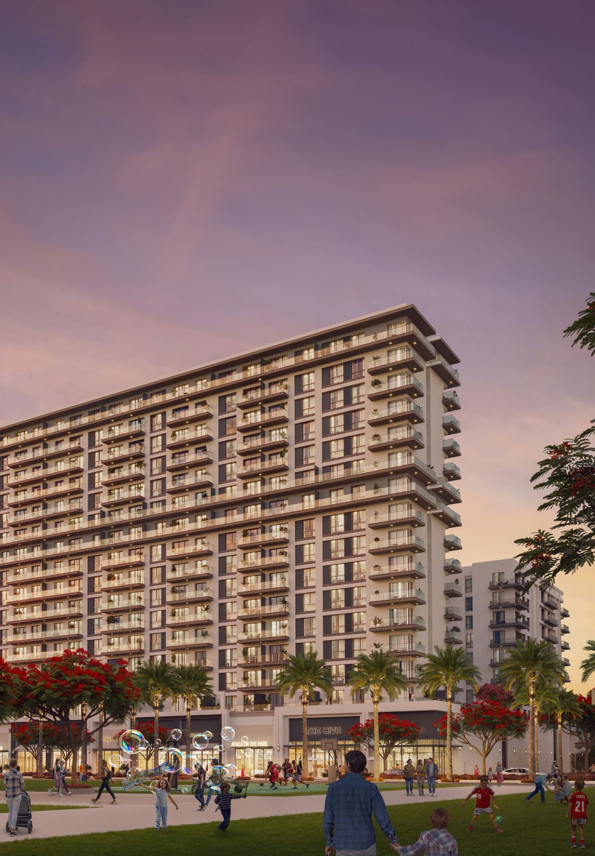 Ayala on the Park – render