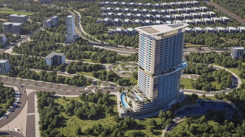 Samana Barari Heights – render
