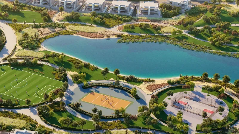 Violet Phase 3 at Damac Hills 2 – render