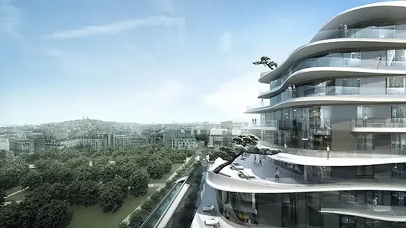 Aqua Arc at Al Marjan – render