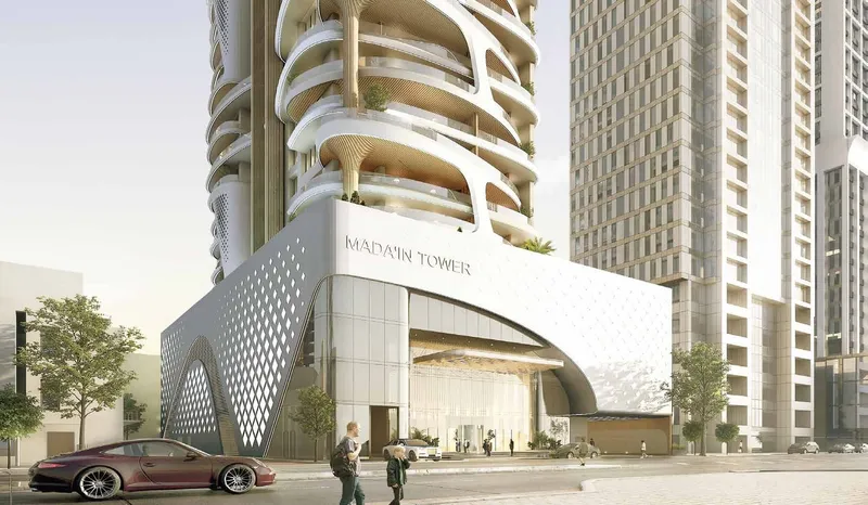 Mada’in Tower – render