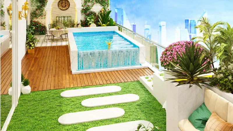 Vincitore Aqua Flora – render