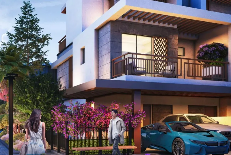Violet Phase 4 at Damac Hills 2 – render