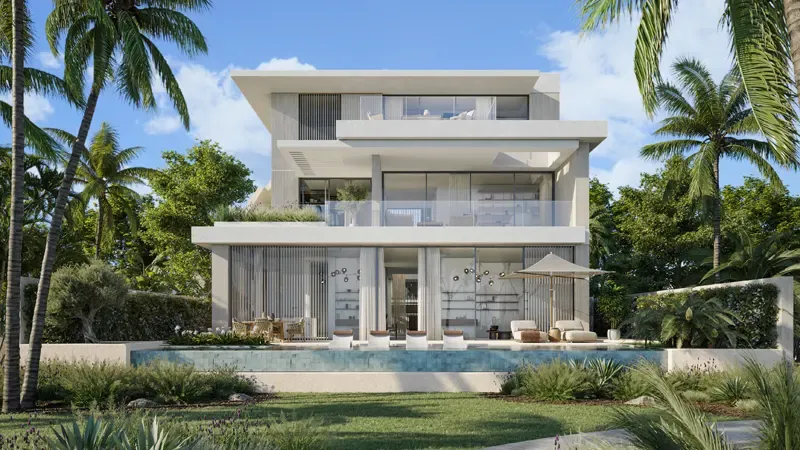 Bay Villas Dubai Islands – render
