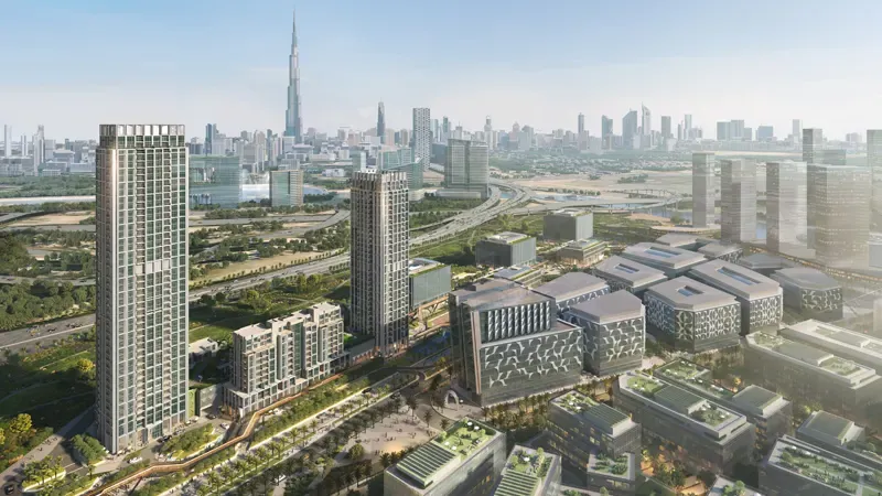Design Quarter at D3 – render