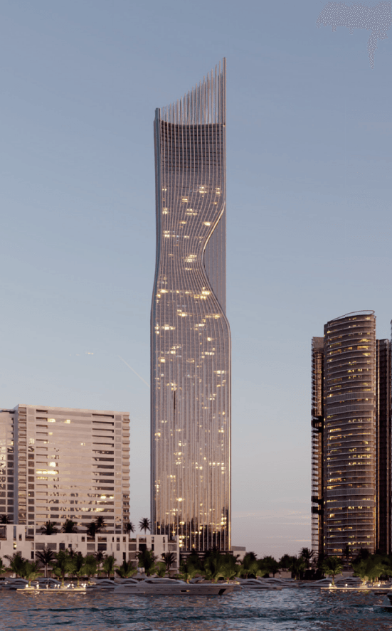 Tiger Sky Tower – render