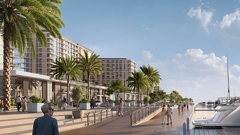 Emaar Porto View Mina Rashid – render