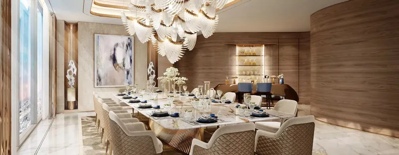 Fairmont Residences Dubai Skyline – render